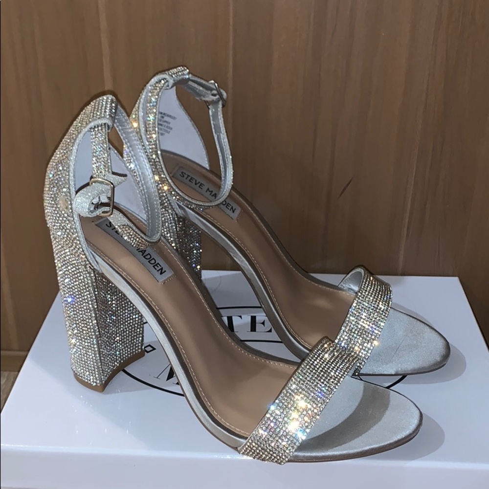 SIZE 10 Steve Madden Carrson Sandals /Heels
